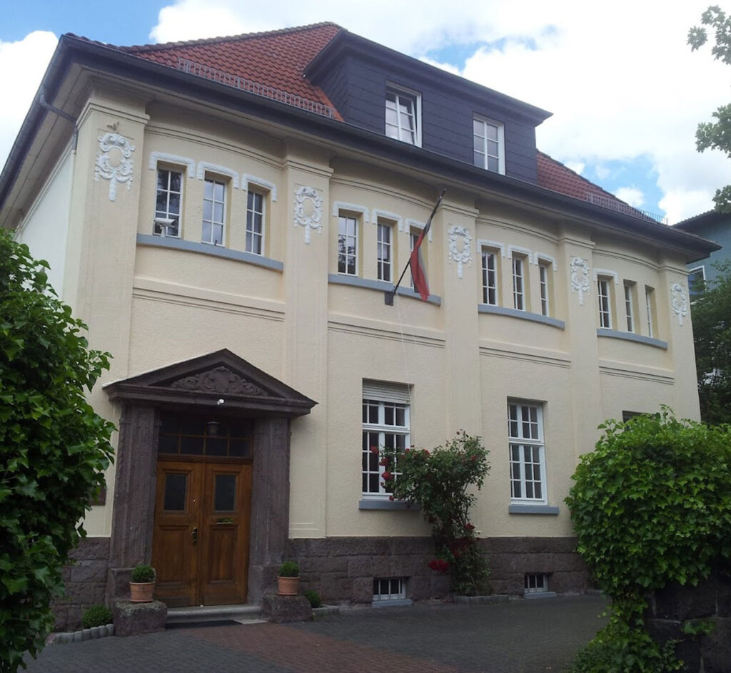 Vermietung in Gießen: das Haus mit den Wohnungen der Studentenverbindung Frankonia